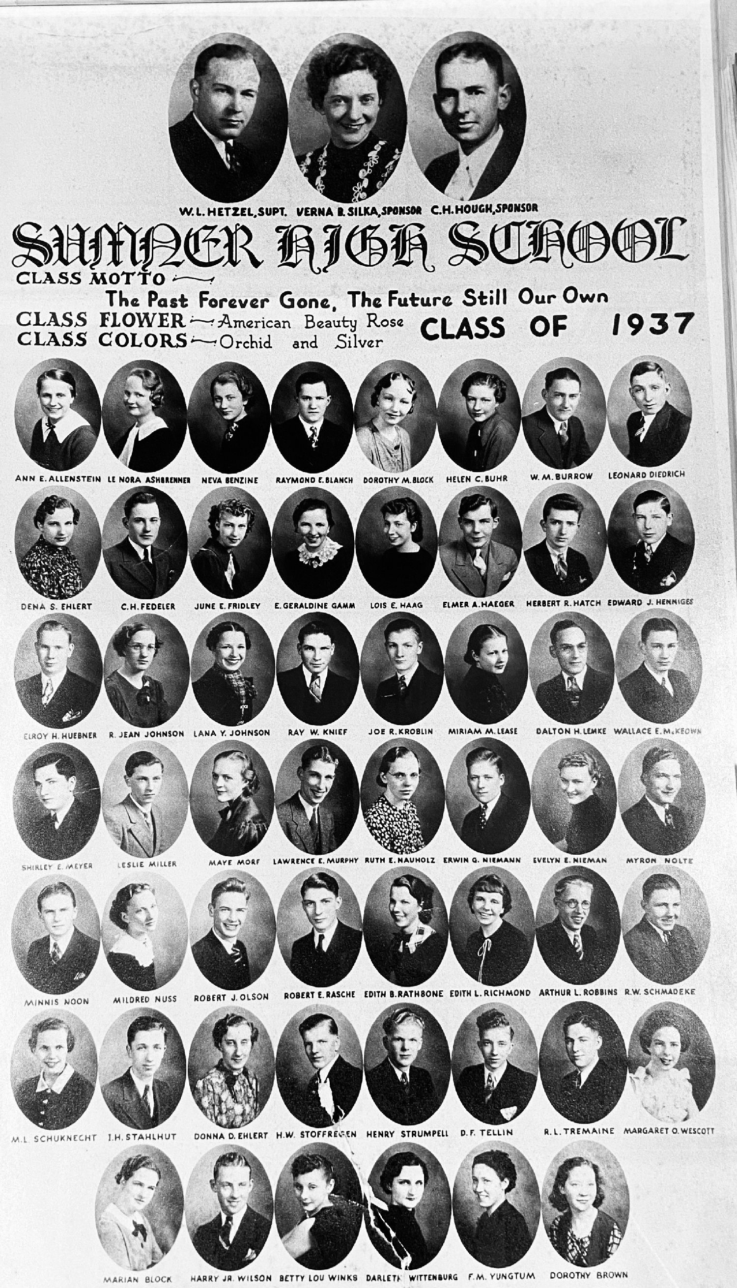 Sumner Memories Are Forever - Class of 1937
