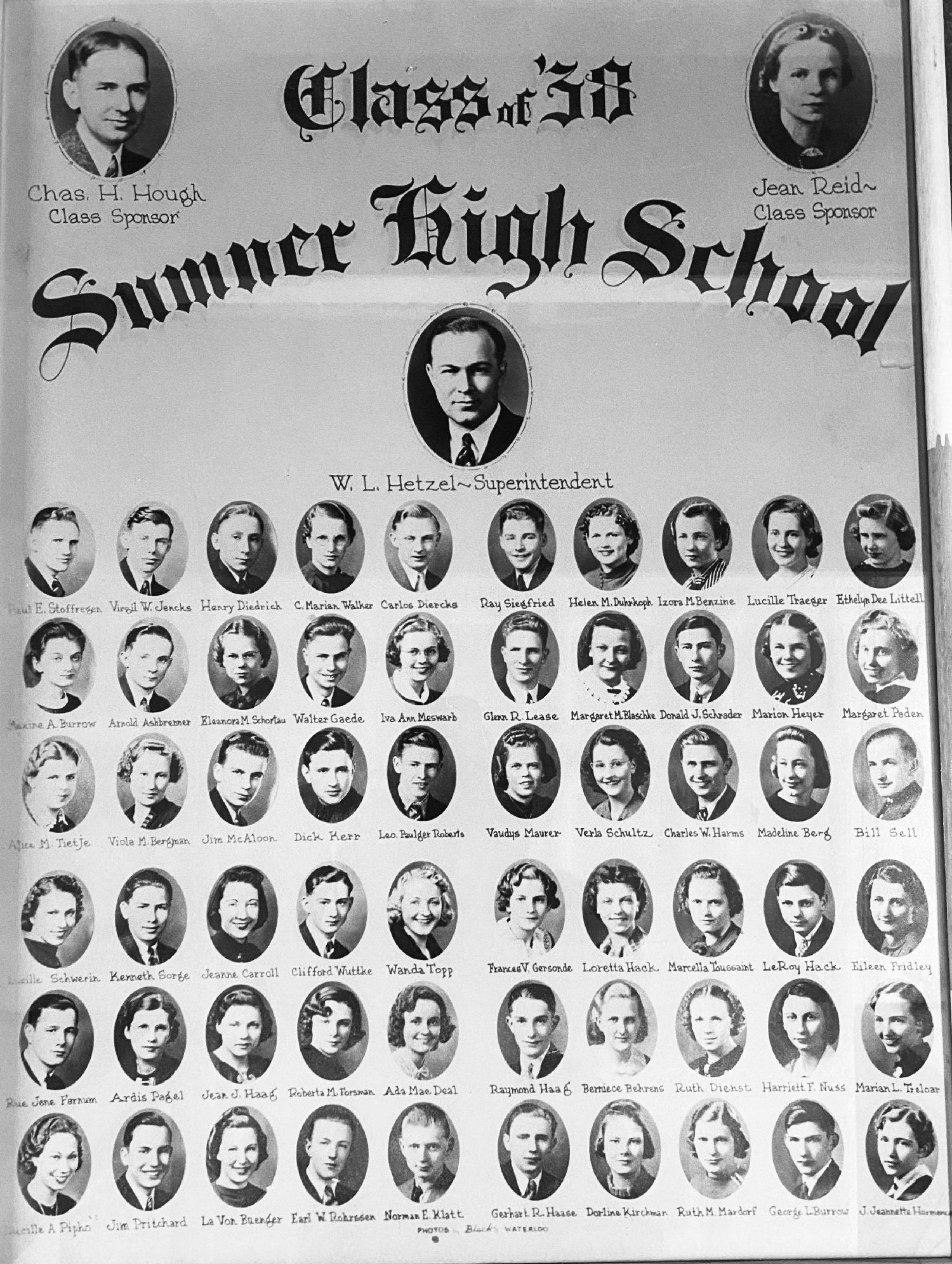 Sumner Memories Are Forever - Class of 1938