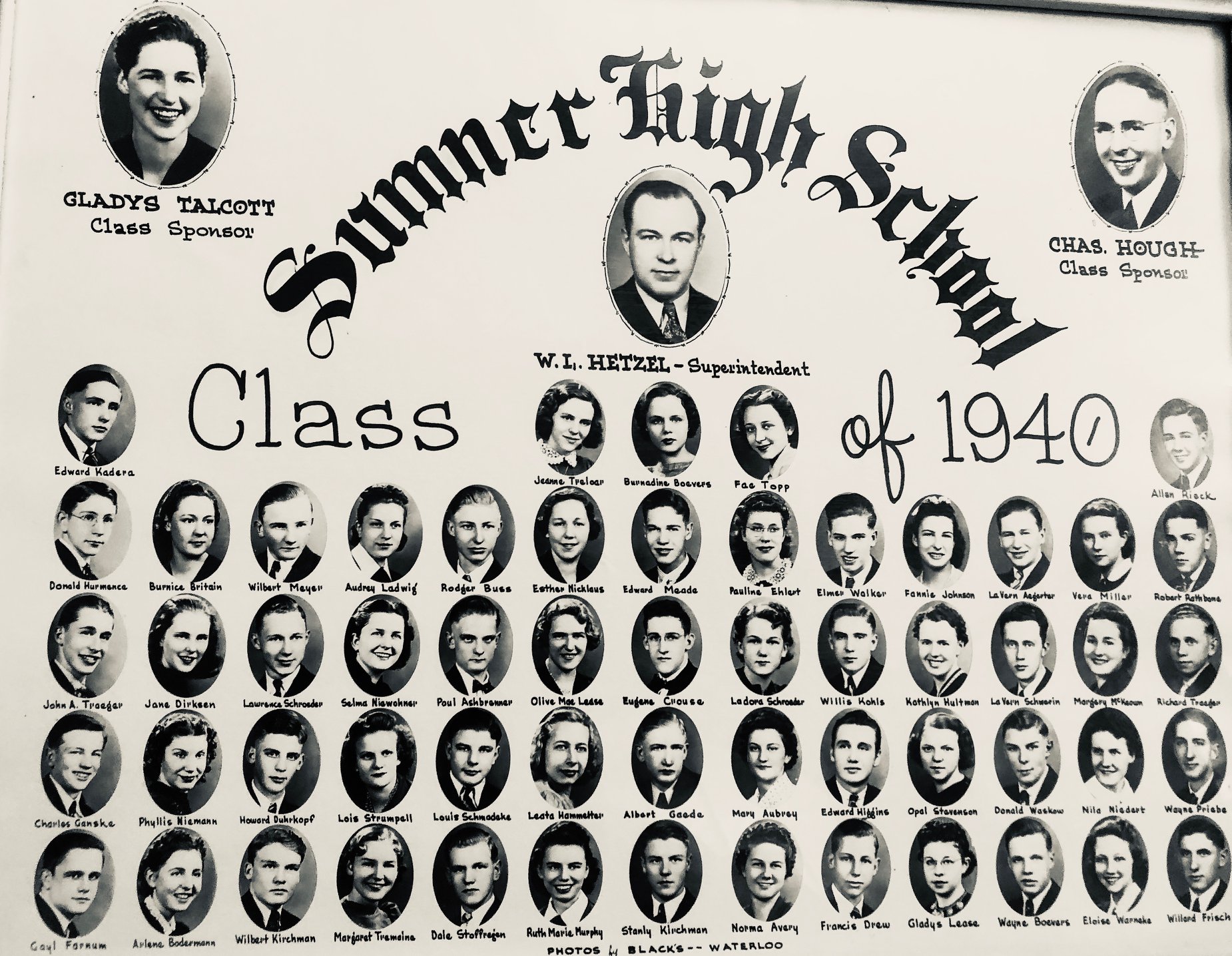 Sumner Memories Are Forever - Class of 1940