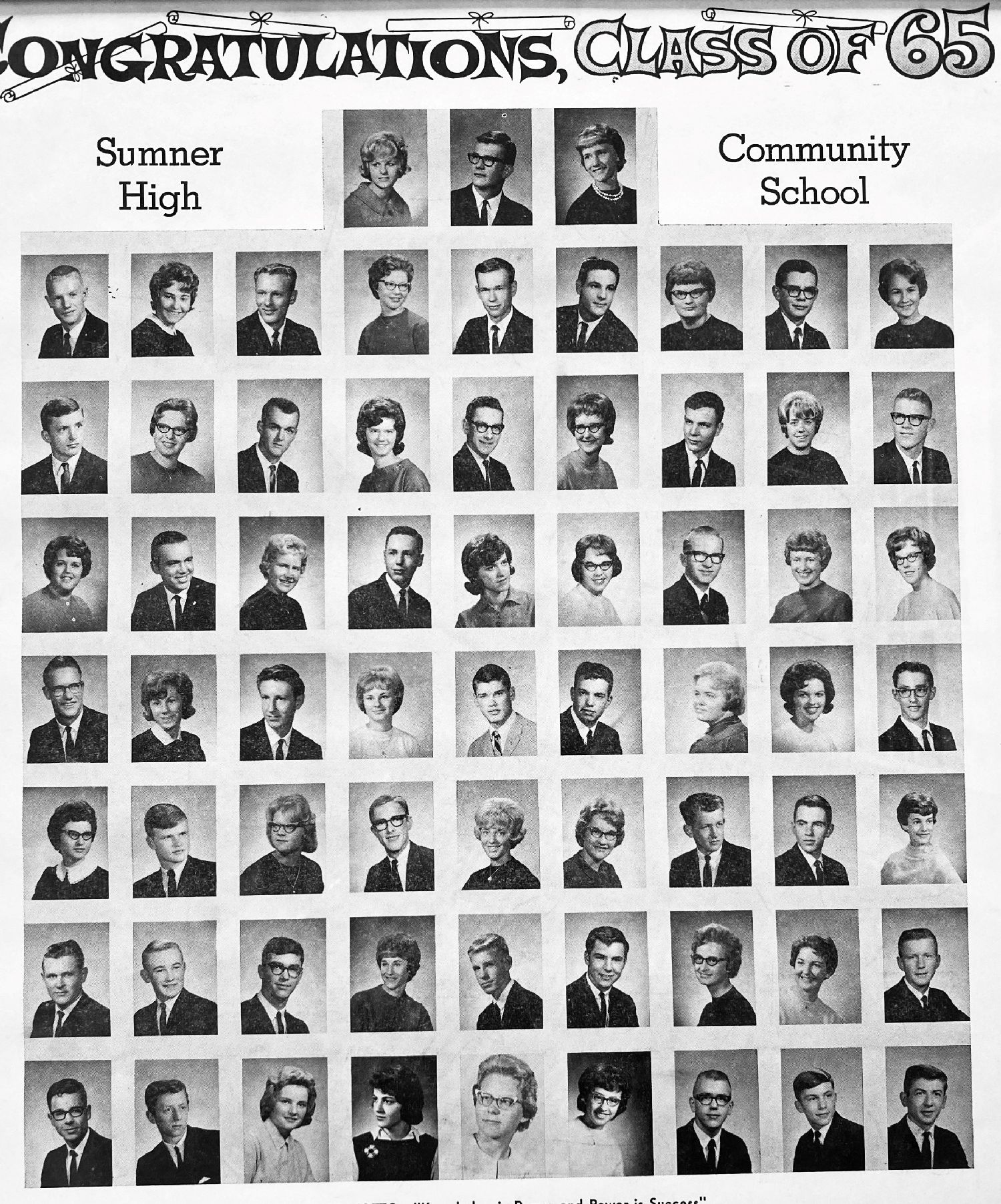 Sumner Memories Are Forever - Class of 1965