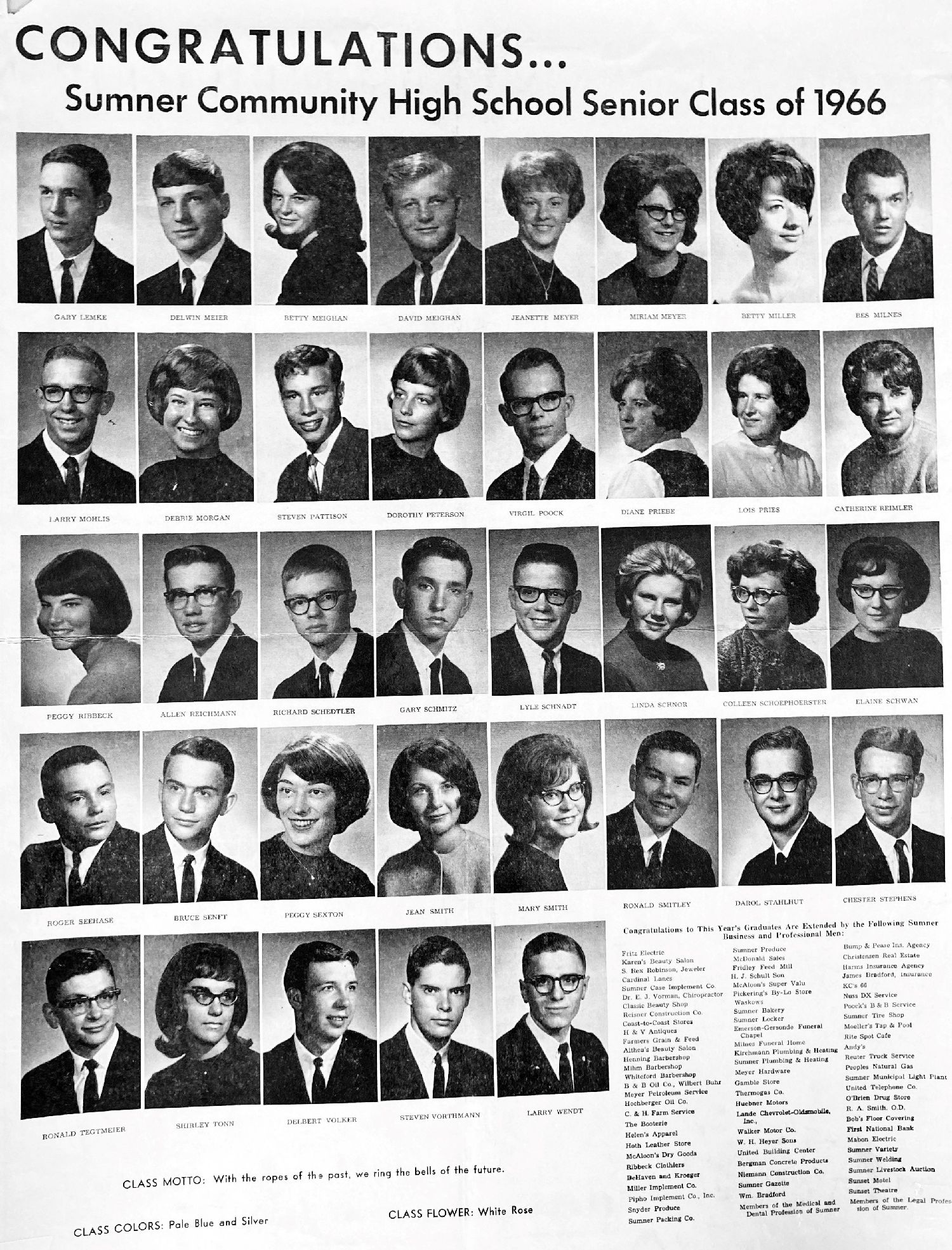 Sumner Memories Are Forever - Class of 1966
