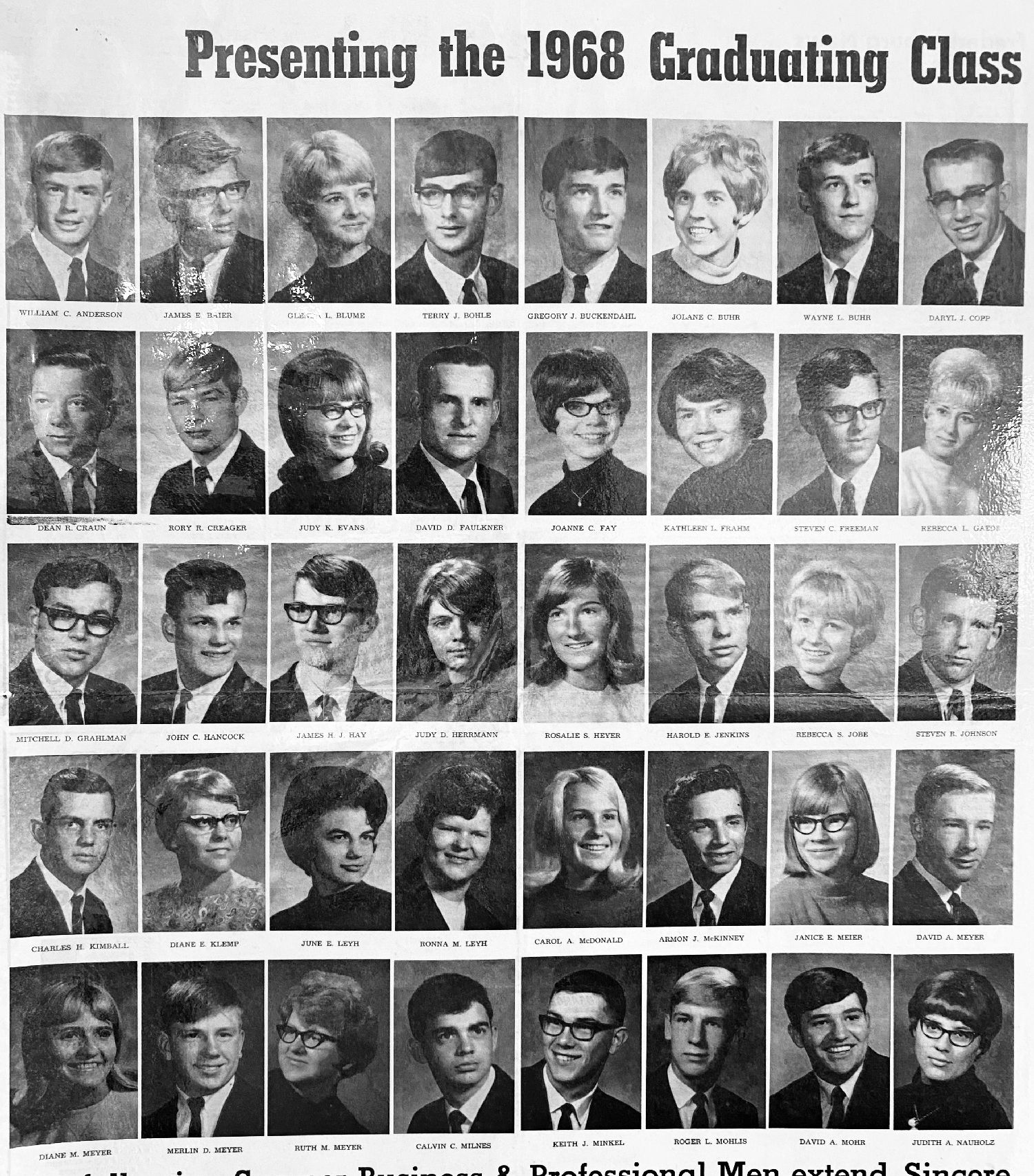Sumner Memories Are Forever - Class of 1968