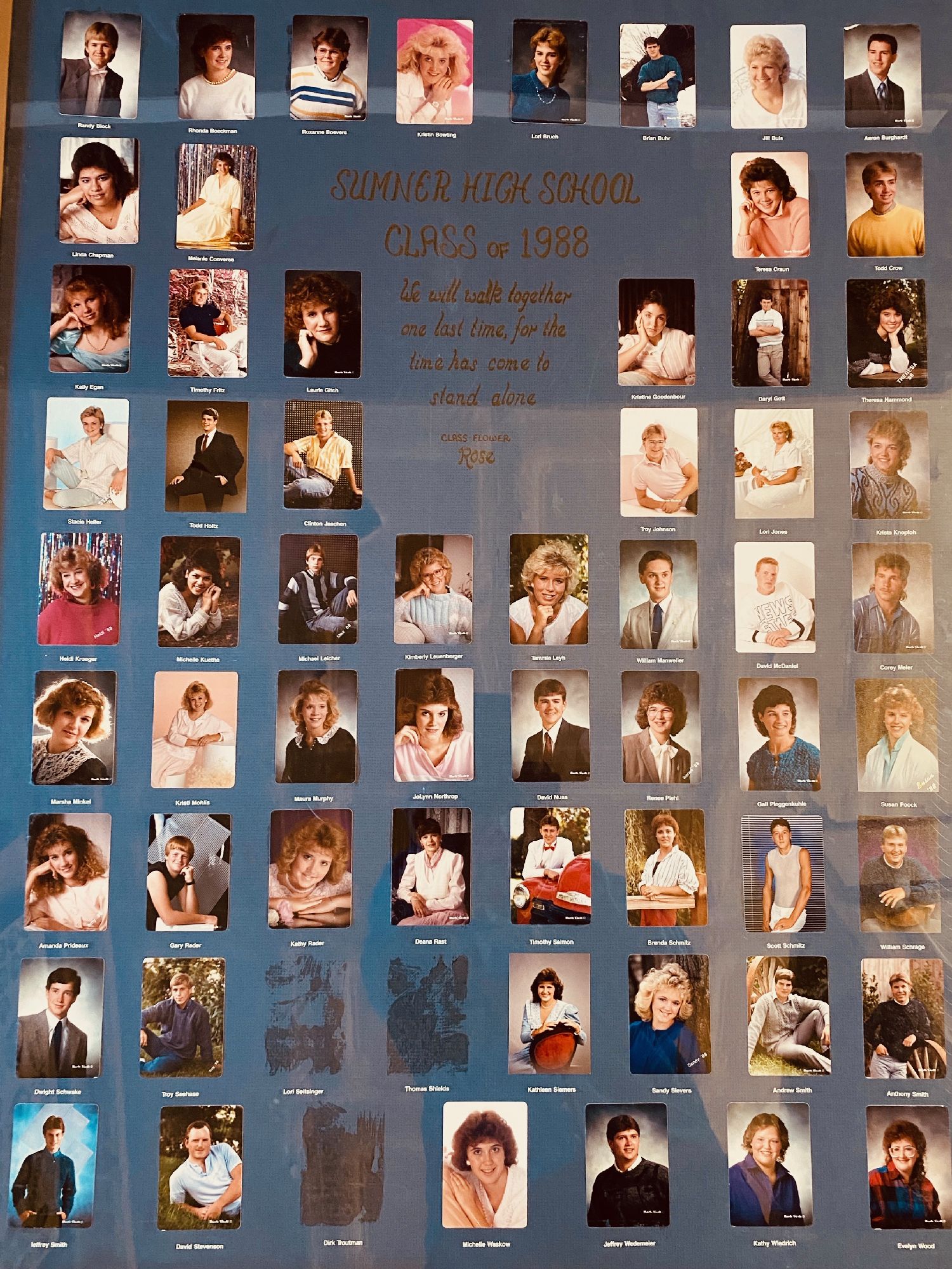 Sumner Memories Are Forever - Class of 1988