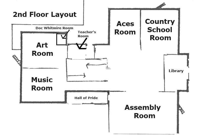2nd Floor Layout - Memories Are Forever - Sumner, IA